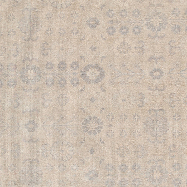 AMER Rugs Ainsley AIN-4 Hand-Knotted Bordered Classic Area Rug Gray 10' x 14'