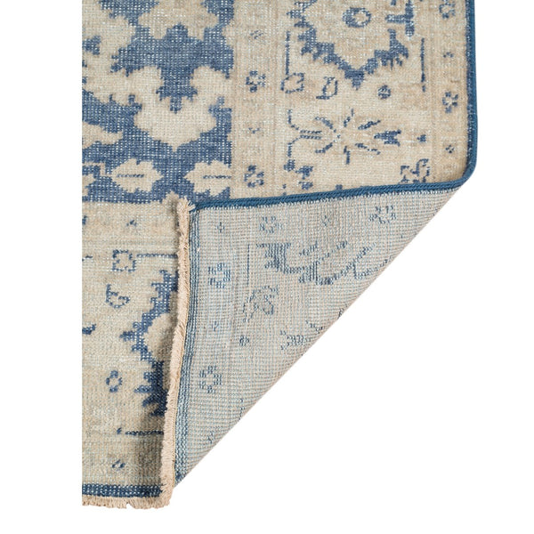 AMER Rugs Ainsley AIN-5 Hand-Knotted Bordered Classic Area Rug Blue 10' x 14'