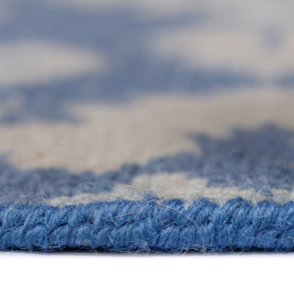 AMER Rugs Ainsley AIN-5 Hand-Knotted Bordered Classic Area Rug Blue 10' x 14'