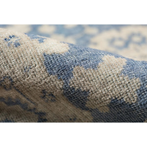 AMER Rugs Ainsley AIN-5 Hand-Knotted Bordered Classic Area Rug Blue 10' x 14'