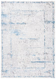 Amelia 207 Transitional Power Loomed 50% Polypropylene + 50% Polyester Rug Grey / Blue