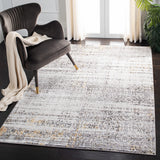 Amelia 239 Transitional Power Loomed 50% Polypropylene + 50% Polyester Rug Grey / Ivory