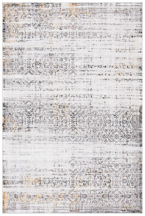 Amelia 239 Transitional Power Loomed 50% Polypropylene + 50% Polyester Rug Grey / Ivory