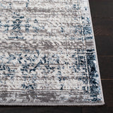 Amelia 239 Transitional Power Loomed 50% Polypropylene + 50% Polyester Rug Grey / Blue