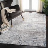 Amelia 239 Transitional Power Loomed 50% Polypropylene + 50% Polyester Rug Grey / Blue