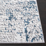 Amelia 254 Contemporary Power Loomed 50% Polypropylene + 50% Polyester Rug Grey / Blue