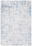 Amelia 254 Contemporary Power Loomed 50% Polypropylene + 50% Polyester Rug Grey / Blue