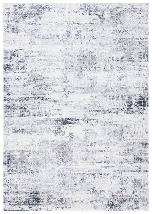 Amelia 700  Contemporary Power Loomed 75% Polypropylene 25% Shrink Polyester Rug Ivory / Grey