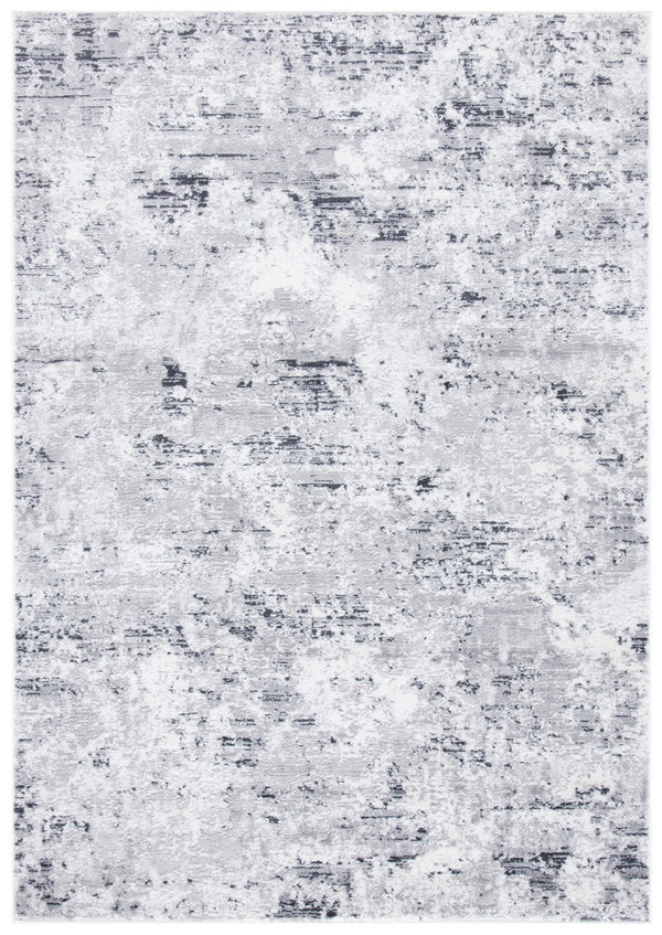 Amelia 700 Amelia 705 Contemporary Power Loomed 75% Polypropylene 25% Shrink Polyester Rug Grey / Ivory