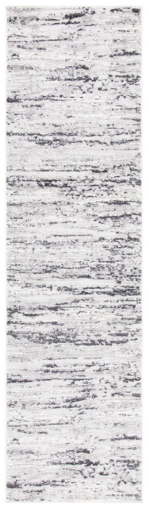Amelia 700 Amelia 768 Contemporary Power Loomed 75% Polypropylene 25% Shrink Polyester Rug Light Grey / Charcoal