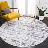 Amelia 700 Amelia 768 Contemporary Power Loomed 75% Polypropylene 25% Shrink Polyester Rug Light Grey / Charcoal