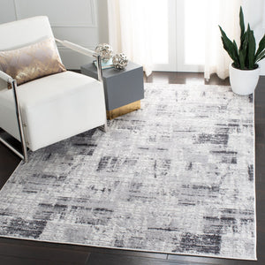 Amelia 700 Amelia 786 Contemporary Power Loomed 75% Polypropylene 25% Shrink Polyester Rug Grey / Charcoal
