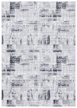 Amelia 700 Amelia 786 Contemporary Power Loomed 75% Polypropylene 25% Shrink Polyester Rug Grey / Charcoal