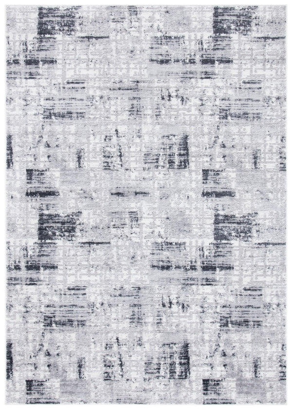 Amelia 700 Amelia 786 Contemporary Power Loomed 75% Polypropylene 25% Shrink Polyester Rug Grey / Charcoal
