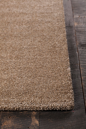 Chandra Rugs Alcon 100% Polyester Hand-Woven Contemporary Rug Beige 7'9 x 10'6