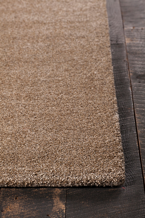 Chandra Rugs Alcon 100% Polyester Hand-Woven Contemporary Rug Beige 7'9 x 10'6