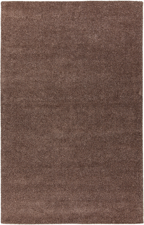 Chandra Rugs Alcon 100% Polyester Hand-Woven Contemporary Rug Brown 7'9 x 10'6