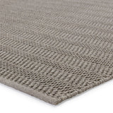 Jaipur Living Saeler Indoor/ Outdoor Striped Gray Area Rug (10'X14')