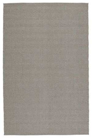 Jaipur Living Saeler Indoor/ Outdoor Striped Gray Area Rug (10'X14')