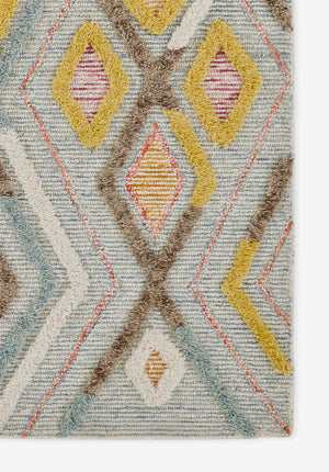 Momeni Allegro ALL-3 Hand Tufted Contemporary Moroccan Indoor Area Rug Multi 8' x 10' ALEGRALL-3MTI80A0