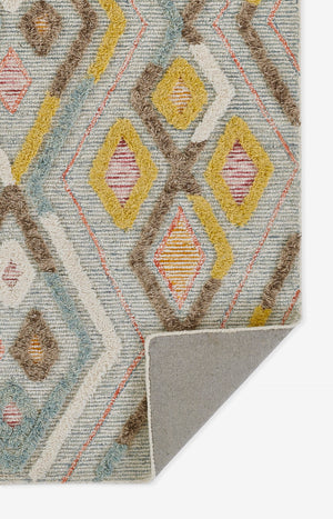 Momeni Allegro ALL-3 Hand Tufted Contemporary Moroccan Indoor Area Rug Multi 8' x 10' ALEGRALL-3MTI80A0