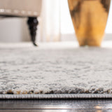 Alhambra 600 Alhambra 617 Traditional Power Loomed 60% Polypropylene, 40% Shrink Poly Rug Cream / Grey