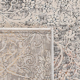 Alhambra 600 Alhambra 617 Traditional Power Loomed 60% Polypropylene, 40% Shrink Poly Rug Cream / Grey