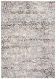 Alhambra 600 Alhambra 617 Traditional Power Loomed 60% Polypropylene, 40% Shrink Poly Rug Cream / Grey