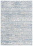 Alhambra 600 Alhambra 617 Traditional Power Loomed 60% Polypropylene, 40% Shrink Poly Rug Ivory / Blue