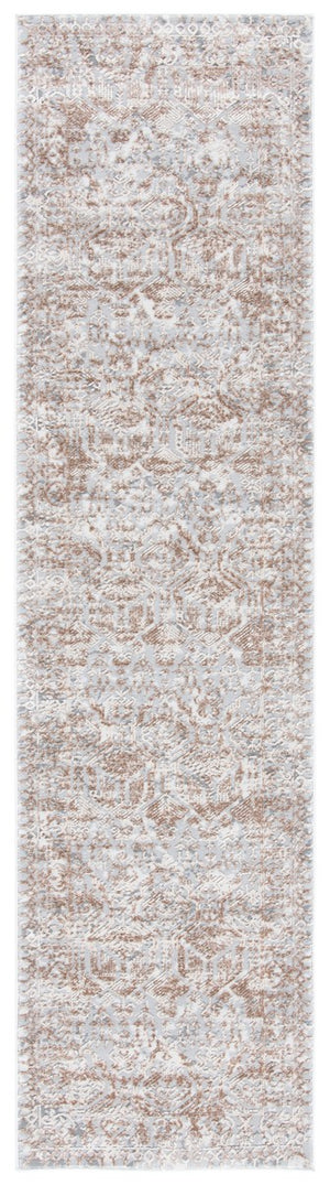 Alhambra 600 Alhambra 625 Traditional Power Loomed 60% Polypropylene, 40% Shrink Poly Rug Grey / Brown