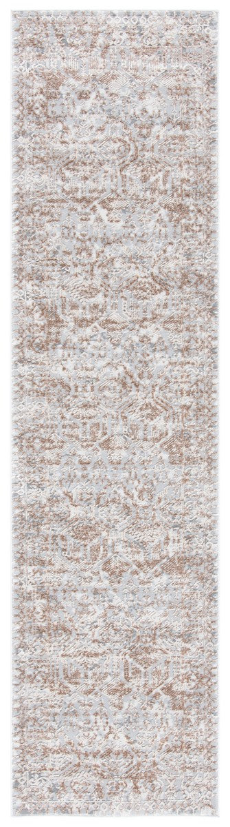 Alhambra 600 Alhambra 625 Traditional Power Loomed 60% Polypropylene, 40% Shrink Poly Rug Grey / Brown