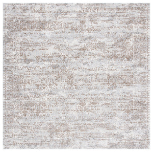 Alhambra 600 Alhambra 625 Traditional Power Loomed 60% Polypropylene, 40% Shrink Poly Rug Grey / Brown