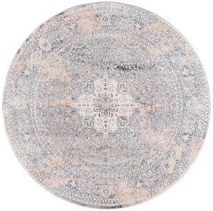 Alhambra 600 Alhambra 628 Traditional Power Loomed 60% Polypropylene, 40% Shrink Poly Rug Cream / Grey