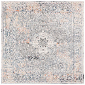 Alhambra 600 Alhambra 628 Traditional Power Loomed 60% Polypropylene, 40% Shrink Poly Rug Cream / Grey