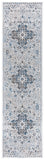 Alhambra 600 Alhambra 628 Traditional Power Loomed 60% Polypropylene, 40% Shrink Poly Rug Light Grey / Navy