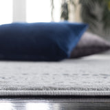 Alhambra 600 Alhambra 628 Traditional Power Loomed 60% Polypropylene, 40% Shrink Poly Rug Light Grey / Navy