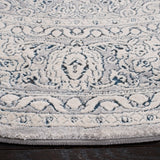 Alhambra 600 Alhambra 628 Traditional Power Loomed 60% Polypropylene, 40% Shrink Poly Rug Cream / Blue