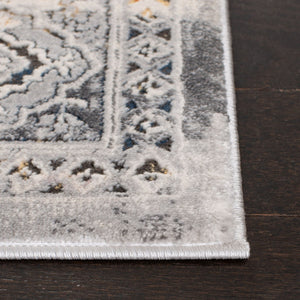 Alhambra 600 Alhambra 629 Traditional Power Loomed 60% Polypropylene, 40% Shrink Poly Rug Cream / Grey