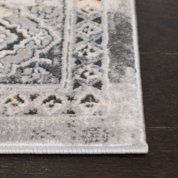 Alhambra 600 Alhambra 629 Traditional Power Loomed 60% Polypropylene, 40% Shrink Poly Rug Cream / Grey