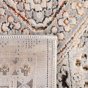 Alhambra 600 Alhambra 629 Traditional Power Loomed 60% Polypropylene, 40% Shrink Poly Rug Cream / Grey