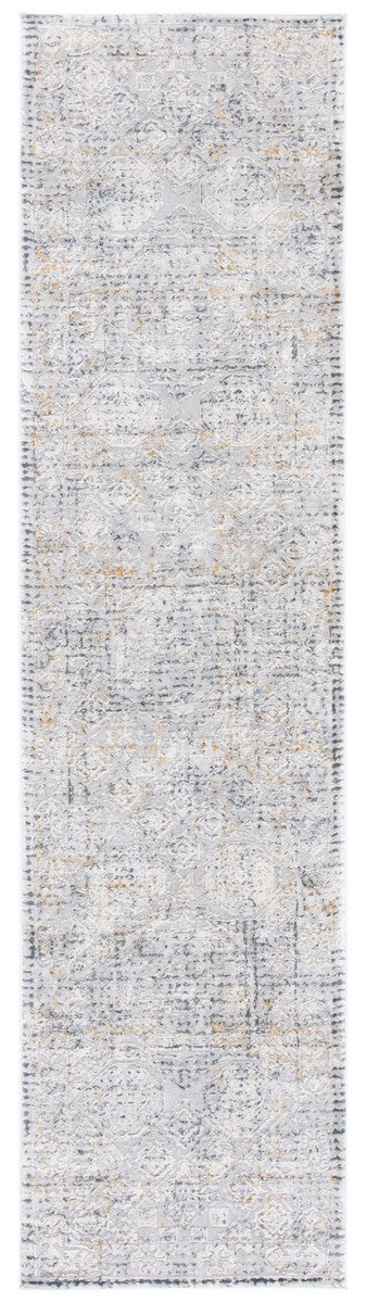 Alhambra 600 Alhambra 629 Traditional Power Loomed 60% Polypropylene, 40% Shrink Poly Rug Light Grey / Grey