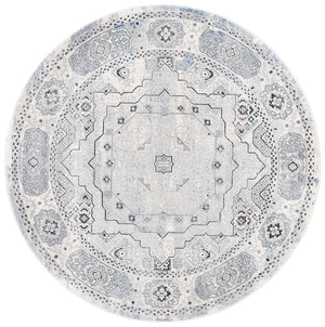 Alhambra 600 Alhambra 629 Traditional Power Loomed 60% Polypropylene, 40% Shrink Poly Rug Ivory / Grey