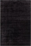 Chandra Rugs Alida 100% Art Silk Hand-Woven Contemporary Rug Charcoal 9' x 13'