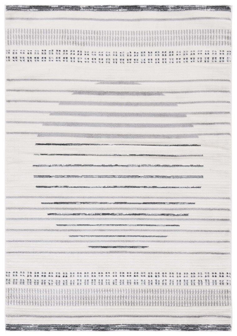 Safavieh Alamo 774 Solid Flat Weave Rug Ivory / Grey ALM774F-9