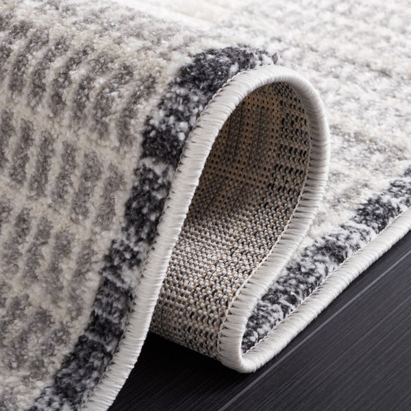 Safavieh Alamo 779 Solid Flat Weave Rug Ivory / Grey ALM779F-9