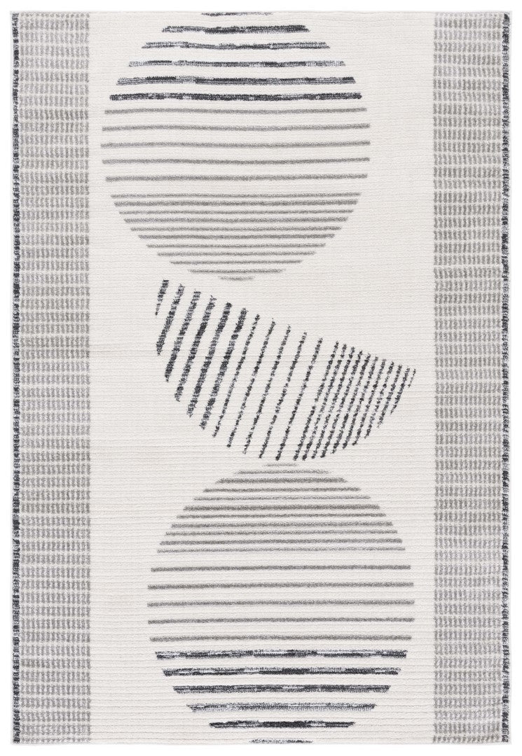 Safavieh Alamo 779 Solid Flat Weave Rug Ivory / Grey ALM779F-9