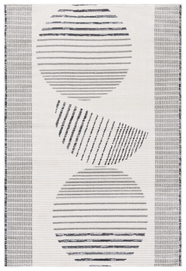 Safavieh Alamo 779 Solid Flat Weave Rug Ivory / Grey ALM779F-9