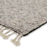 Jaipur Living Alpine Hand-Knotted Stripe White/ Gray Area Rug (12'X15')