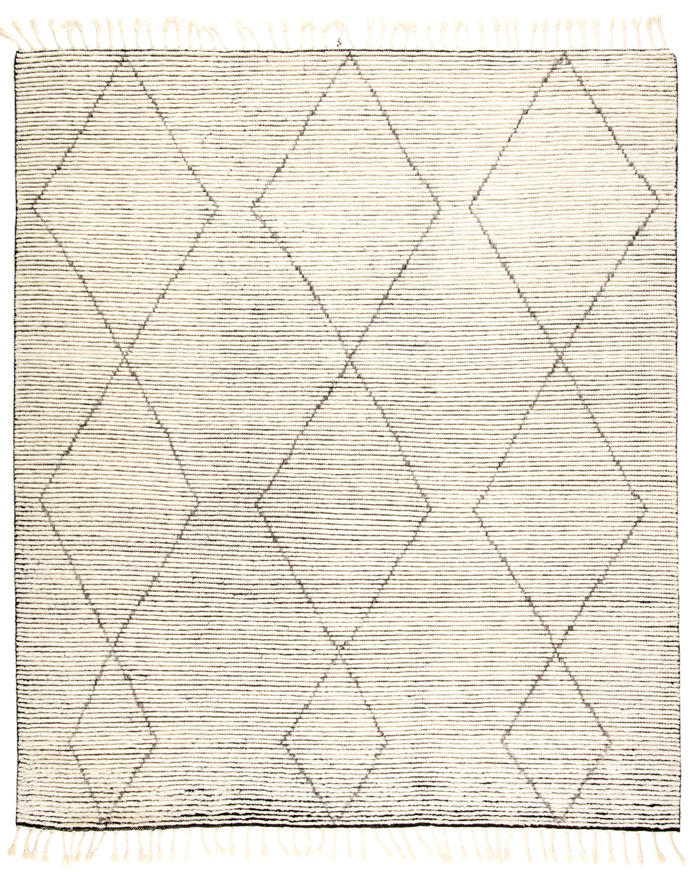 Jaipur Living Ammil Hand-Knotted Trellis Cream/ Black Area Rug (12'X15')
