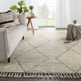 Jaipur Living Alpine Collection ALP03 Ammil 100% Wool Handmade Moroccan Trellis Rug RUG152276